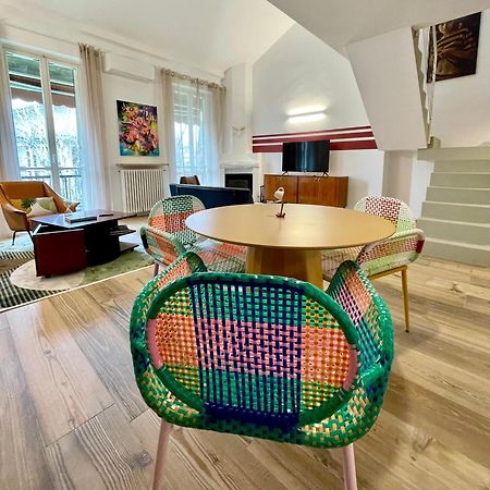149 Borgo Ticino Suite Attico Di Lusso Con Terrazzo E Parking Privato Pavia Exterior foto