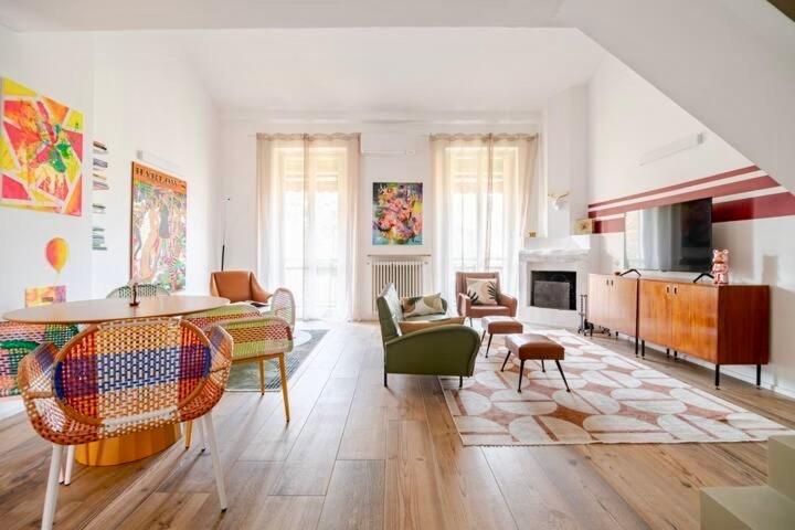 149 Borgo Ticino Suite Attico Di Lusso Con Terrazzo E Parking Privato Pavia Exterior foto