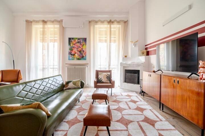 149 Borgo Ticino Suite Attico Di Lusso Con Terrazzo E Parking Privato Pavia Exterior foto